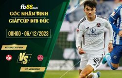 fb88-soi kèo Kaiserslautern vs FC Nurnberg