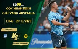 fb88-soi kèo Sydney FC vs Wellington Phoenix