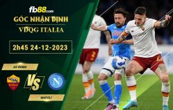 Fb88 soi kèo trận đấu AS Roma vs Napoli