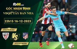 Fb88 soi kèo trận đấu Athletic Bilbao vs Atletico Madrid