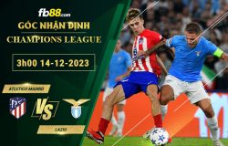 Fb88 soi kèo trận đấu Atletico Madrid vs Lazio