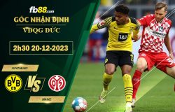 Fb88 soi kèo trận đấu Dortmund vs Mainz