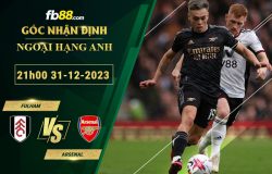 Fb88 soi kèo trận đấu Fulham vs Arsenal