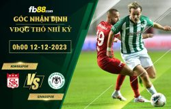 Fb88 soi kèo trận đấu Konyaspor vs Sivasspor