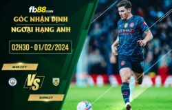 fb88-soi kèo Man City vs Burnley