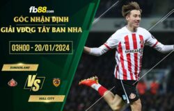 fb88-soi kèo Sunderland vs Hull City