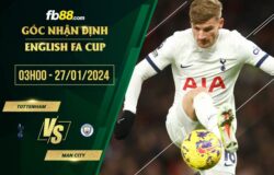 fb88-soi kèo Tottenham vs Man City