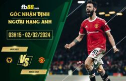 fb88-soi kèo Wolves vs Man Utd