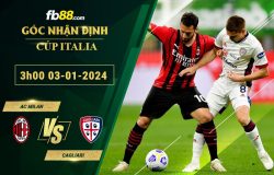 Fb88 soi kèo trận đấu AC Milan vs Cagliari