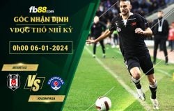 Fb88 soi kèo trận đấu Besiktas vs Kasimpasa