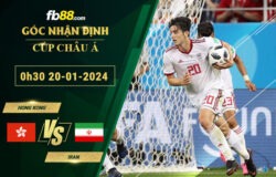 Fb88 soi kèo trận đấu Hong Kong vs Iran