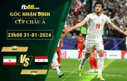 Fb88 soi kèo trận đấu Iran vs Syria