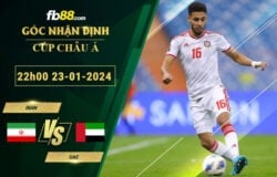 Fb88 soi kèo trận đấu Iran vs UAE