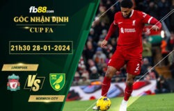 Fb88 soi kèo trận đấu Liverpool vs Norwich City