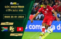 Fb88 soi kèo trận đấu Nam Phi vs Tunisia