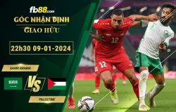 Fb88 soi kèo trận đấu Saudi Arabia vs Palestine