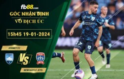 Fb88 soi kèo trận đấu Sydney FC vs Newcastle Jets