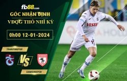 Fb88 soi kèo trận đấu Trabzonspor vs Samsunspor