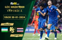 Fb88 soi kèo trận đấu Uzbekistan vs Thái Lan