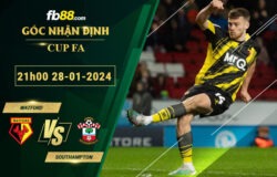 Fb88 soi kèo trận đấu Watford vs Southampton