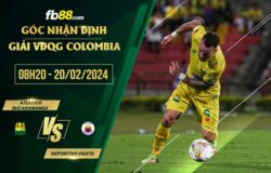 fb88-soi kèo Atletico Bucaramanga vs Deportivo Pasto