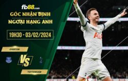 fb88-soi kèo Everton vs Tottenham