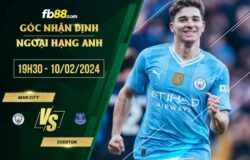 fb88-soi kèo Man City vs Everton