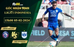 Fb88 soi kèo trận đấu Arema Malang vs PSIS Semarang