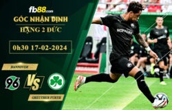 Fb88 soi kèo trận đấu Hannover vs Greuther Furth