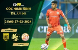 Fb88 soi kèo trận đấu Hyderabad vs Punjab