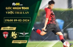 Fb88 soi kèo trận đấu Muang Thong vs Bangkok United