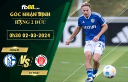 Fb88 soi kèo trận đấu Schalke vs St. Pauli