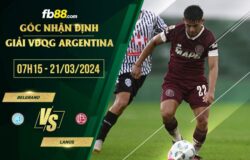 fb88-soi kèo Belgrano vs Lanus