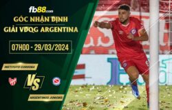 fb88-soi kèo Instituto Cordoba vs Argentinos Juniors