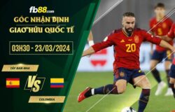 fb88-soi kèo Tây Ban Nha vs Colombia