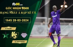 Fb88 bảng kèo trận đấu Al Najma vs Al Bukayriyah