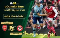 Fb88 soi kèo trận đấu Arsenal vs Brentford