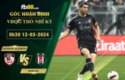 Fb88 soi kèo trận đấu Gazisehir Gaziantep vs Besiktas