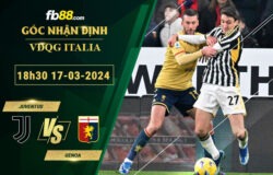 Fb88 soi kèo trận đấu Juventus vs Genoa