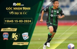 Fb88 soi kèo trận đấu Newcastle Jets vs Adelaide