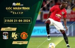 Fb88 soi kèo trận đấu Coventry vs Man Utd