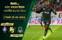 Fb88 soi kèo trận đấu Krylya Sovetov vs Krasnodar