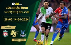 Fb88 soi kèo trận đấu Liverpool vs Crystal Palace