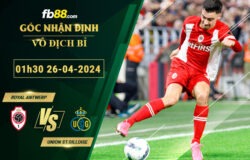 Fb88 soi kèo trận đấu Royal Antwerp vs Union St.Gilloise