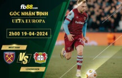 Fb88 soi kèo trận đấu West Ham vs Leverkusen