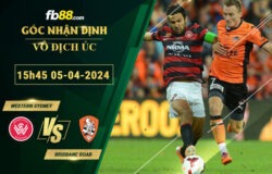 Fb88 soi kèo trận đấu Western Sydney vs Brisbane Roar