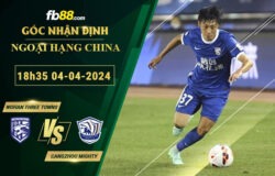 Fb88 soi kèo trận đấu Wuhan Three Towns vs Cangzhou Mighty