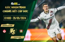 fb88-soi kèo Kaiserslautern vs Leverkusen