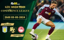 Fb88 soi kèo trận đấu Aston Villa vs Olympiacos