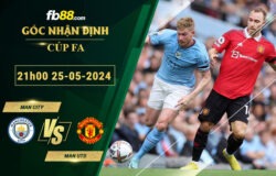 Fb88 soi kèo trận đấu Man City vs Man Utd